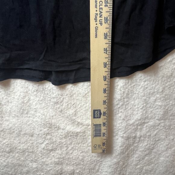 Athleta Top Crew Neck Long Sleeve Shirt Black Activewear 2X - Picture 4 of 9